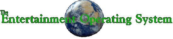 The Entertainment Operating System Logo, by Lewis Sellers