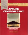 [my obligilatory copy of Applied Cryptology, an introductory text]