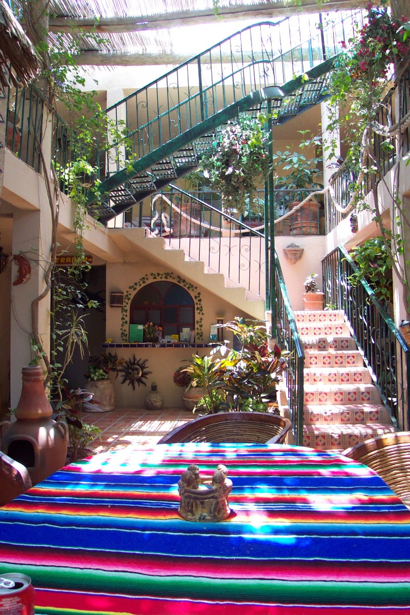 An inn in Cabo, San Lucas Mexico.